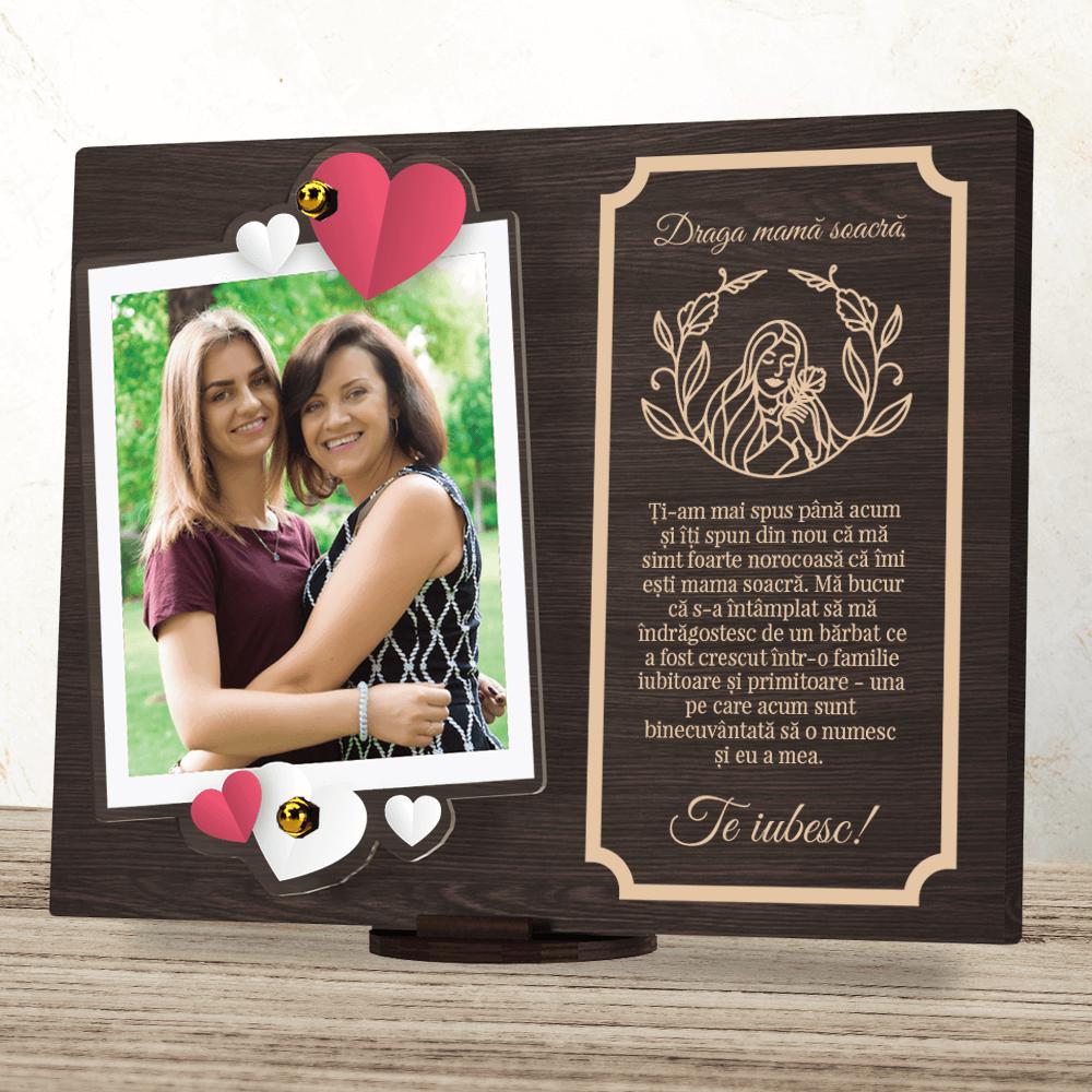 Placheta personalizata - pentru mama soacra