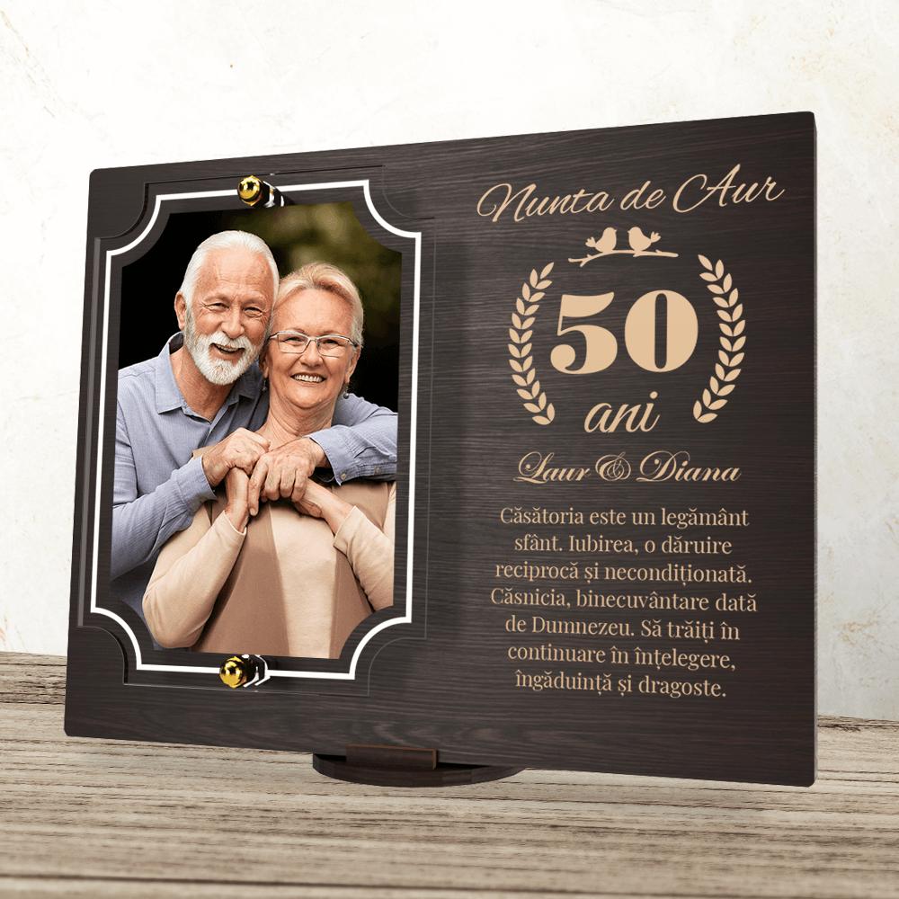 placheta-personalizata-aniversare-50-ani-nunta-de-aur