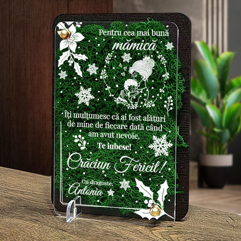 felicitare-cu-licheni-de-craciun-pentru-mama