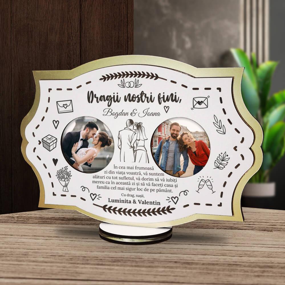 Rama foto personalizata - Cadou pentru fini
