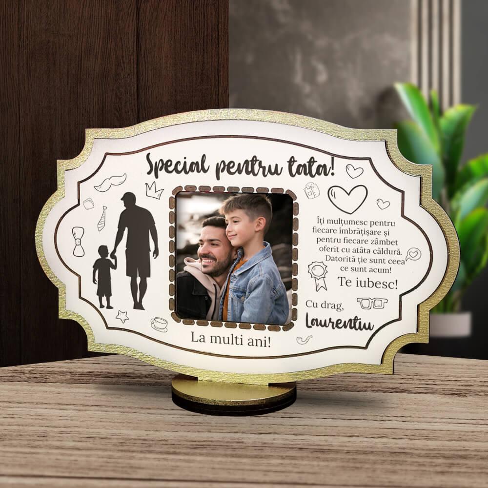 Rama foto personalizata - Special pentru tata