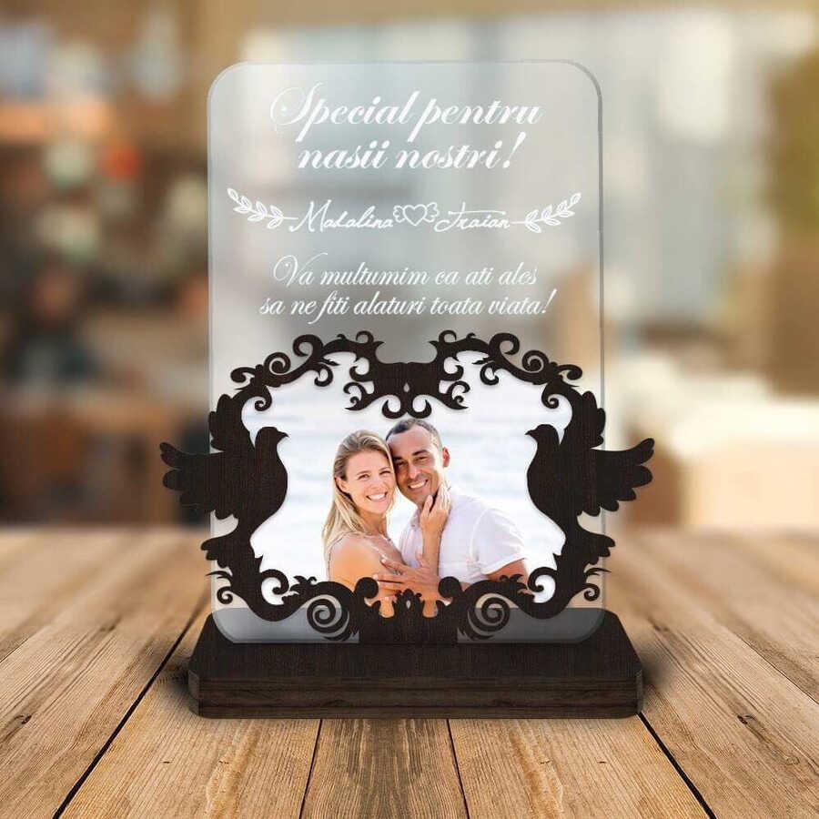 Cadou personalizat Trofeu - Special pentru nasii nostri!